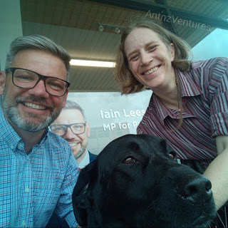 MP Iain Lees-Galloway, ADNZ Ben in middle and Antnz of Left